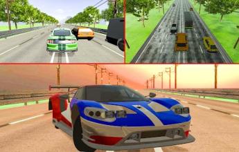 Traffic Chaser : Highway Speed Car Endless Race截图2