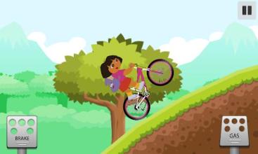 Super Dora Climb Bikes - dora games free for kids截图2