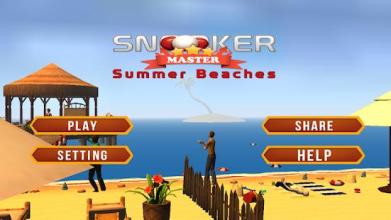 Snooker Master : Summer Beach截图5