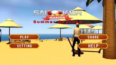 Snooker Master : Summer Beach截图4