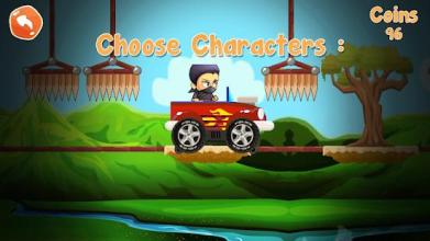 Ninja Car Hill Climb Ekstreem截图5