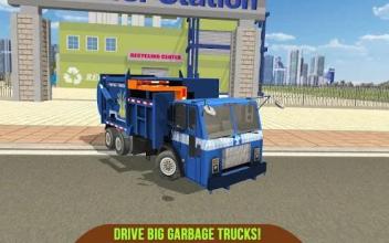 Garbage Truck & Recycling SIM截图3