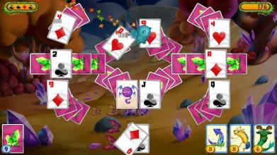 Solitaire Creatures: TriPeaks Solitaire Card Game截图5