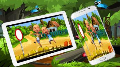 Subway Upin Ipin Run Adventure Games截图2