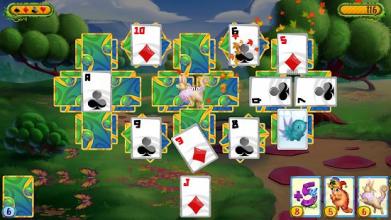 Solitaire Creatures: TriPeaks Solitaire Card Game截图2