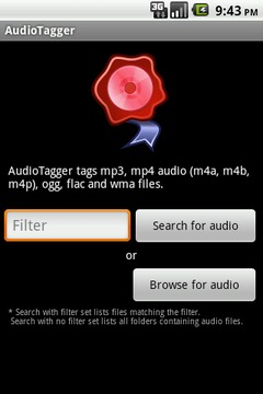 AudioTagger - 标签音乐截图
