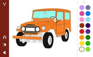 Car Coloring Book Game For Car Fans截图4