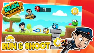 Shooter Mr Bean Run - Policeman Adventure截图2