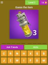 Fornite Weapons and Items Quiz截图2