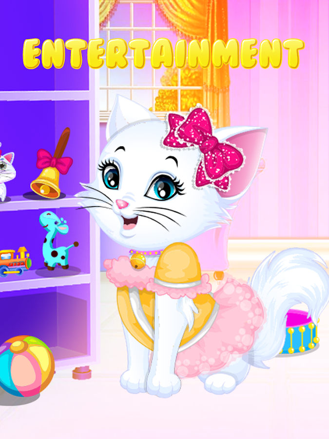 Hello Love Kitty Salon : Cat Care Meow Meow截图3