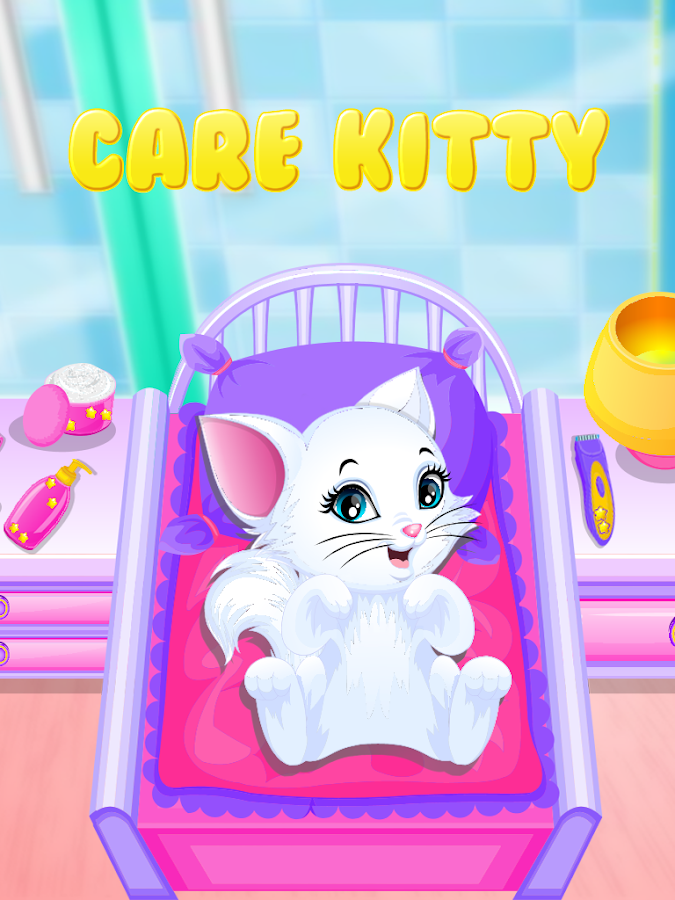 Hello Love Kitty Salon : Cat Care Meow Meow截图4