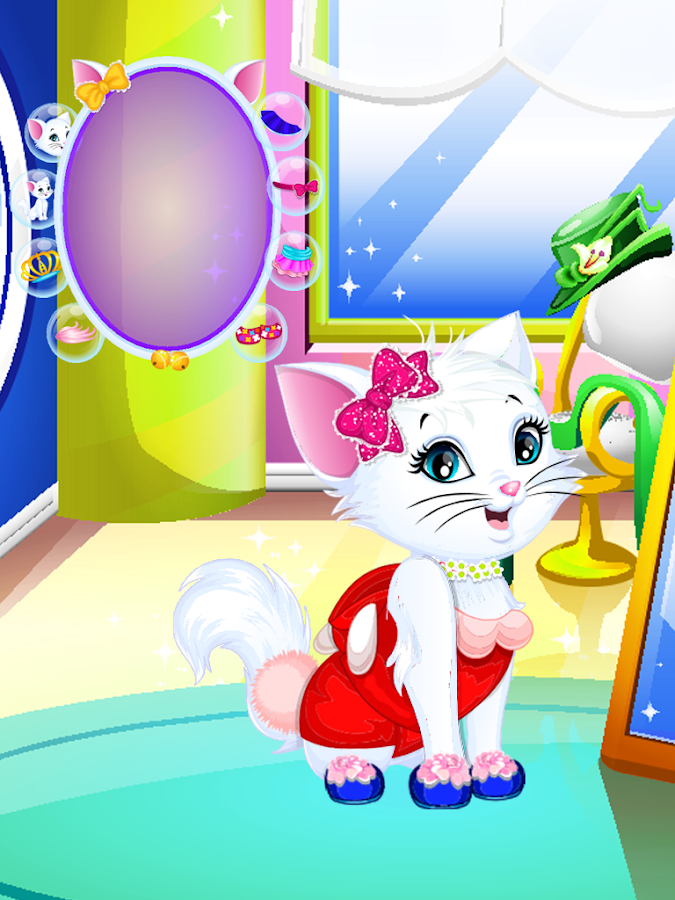 Hello Love Kitty Salon : Cat Care Meow Meow截图2