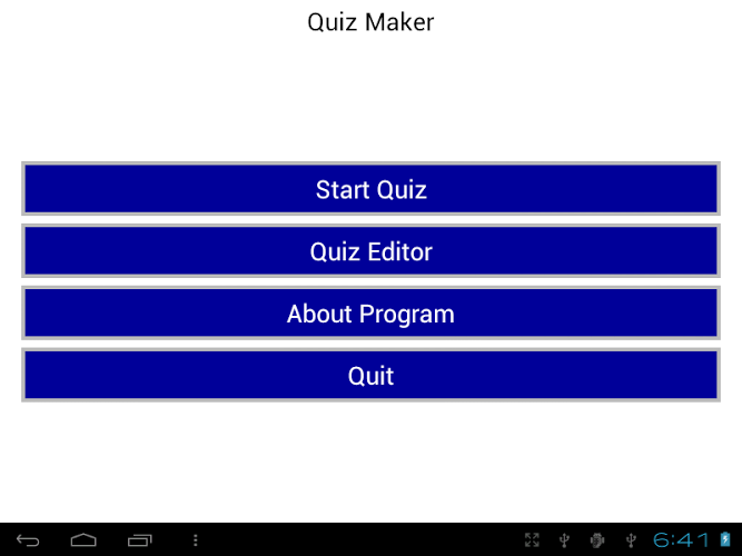 Quiz Maker截图1