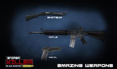 Sniper Killer 3d Gun Shooter截图1
