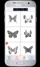 color by number butterfly Pixel Art截图5