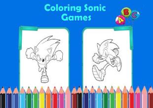 Coloring book for sonik games截图4