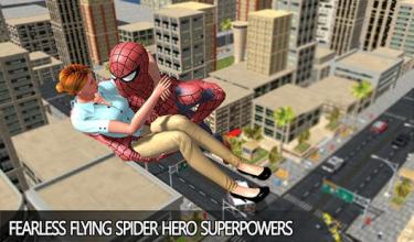 Flying Rope Master Superhero Rescue Mission截图1