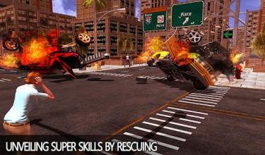 Flying Rope Master Superhero Rescue Mission截图3