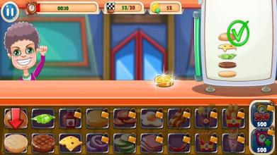 Burger A Chef's Tycoon - Cooking Game截图4