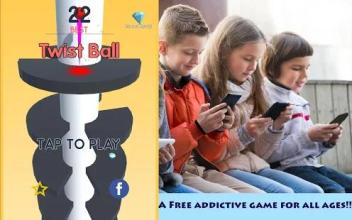 Twist Ball:Spiral Game截图3