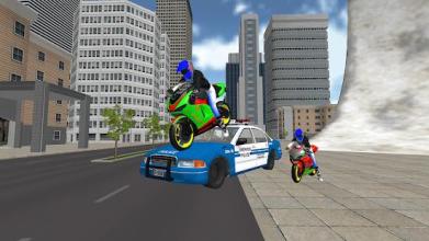 Ultimate Motorcycle Police Chase截图1