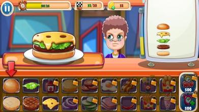 Burger A Chef's Tycoon - Cooking Game截图5