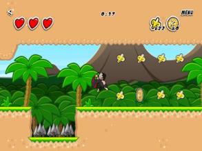 Banana Monkey Kong - Jungle Monkey Run Adventure截图3