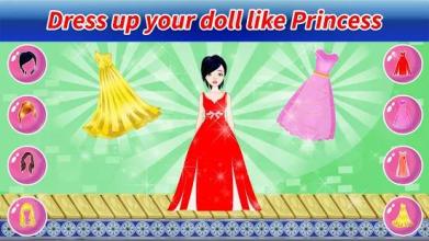 Luxury Princess Doll Factory: Toy Makeup Boutique截图2