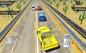 Turbo Traffic Race simulator 3D截图3