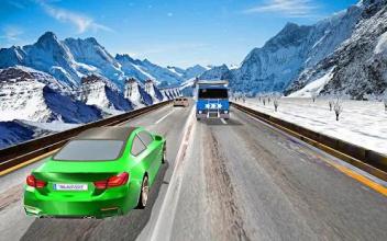 Turbo Traffic Race simulator 3D截图1