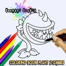 Coloring Book Plants Zombies截图4