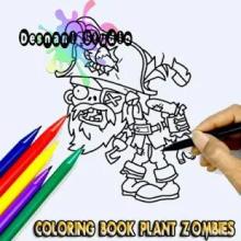 Coloring Book Plants Zombies截图1