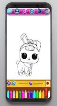 Lol Suprise Coloring Book Game截图4