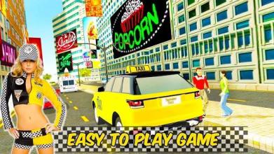 Crazy Taxi Simulator - Cab Sim Modern Taxi Game截图5