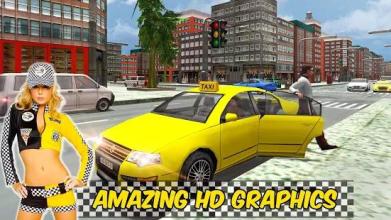 Crazy Taxi Simulator - Cab Sim Modern Taxi Game截图2