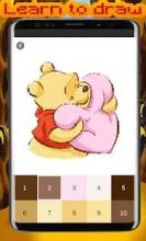 Winnie Pooh - Color by Number截图5