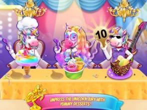 Snow Cone VS Ice Cream - Unicorn Icy Food Battle!截图1