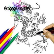 Coloring Dragons截图2