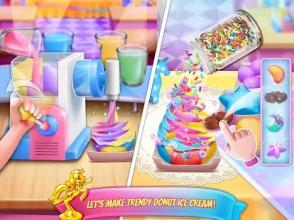 Snow Cone VS Ice Cream - Unicorn Icy Food Battle!截图3