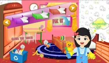 Baby Clean House - Cleaning Game截图1