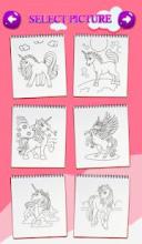 Coloring Pages for Kids - Unicorn Colors截图4