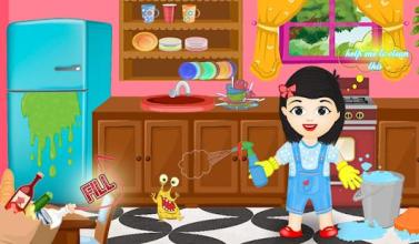 Baby Clean House - Cleaning Game截图2