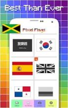 Flags Color By Number - Pixel Art截图5