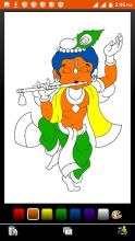 Sri Krishna Coloring Image截图5