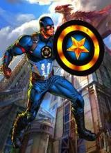 CAPTAIN AVENGE IRON JET AMERICA 3D COLORING BOOK截图5