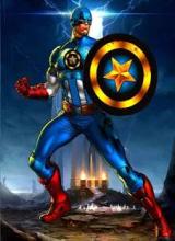 CAPTAIN AVENGE IRON JET AMERICA 3D COLORING BOOK截图4