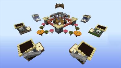 Bed Wars map minigame for craft MCPE mod截图5