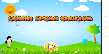 Learn Speak English - English PreSchool截图1