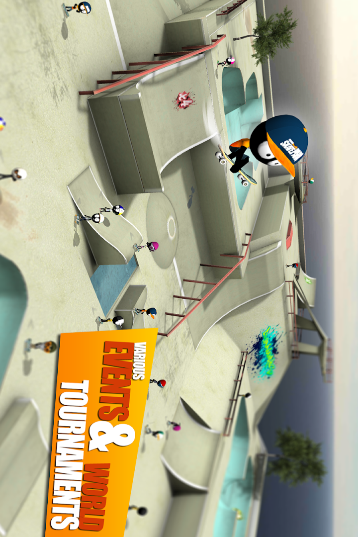 Stickman Skate Battl截图4