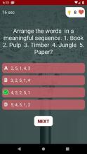 Aptitude test Quiz截图5